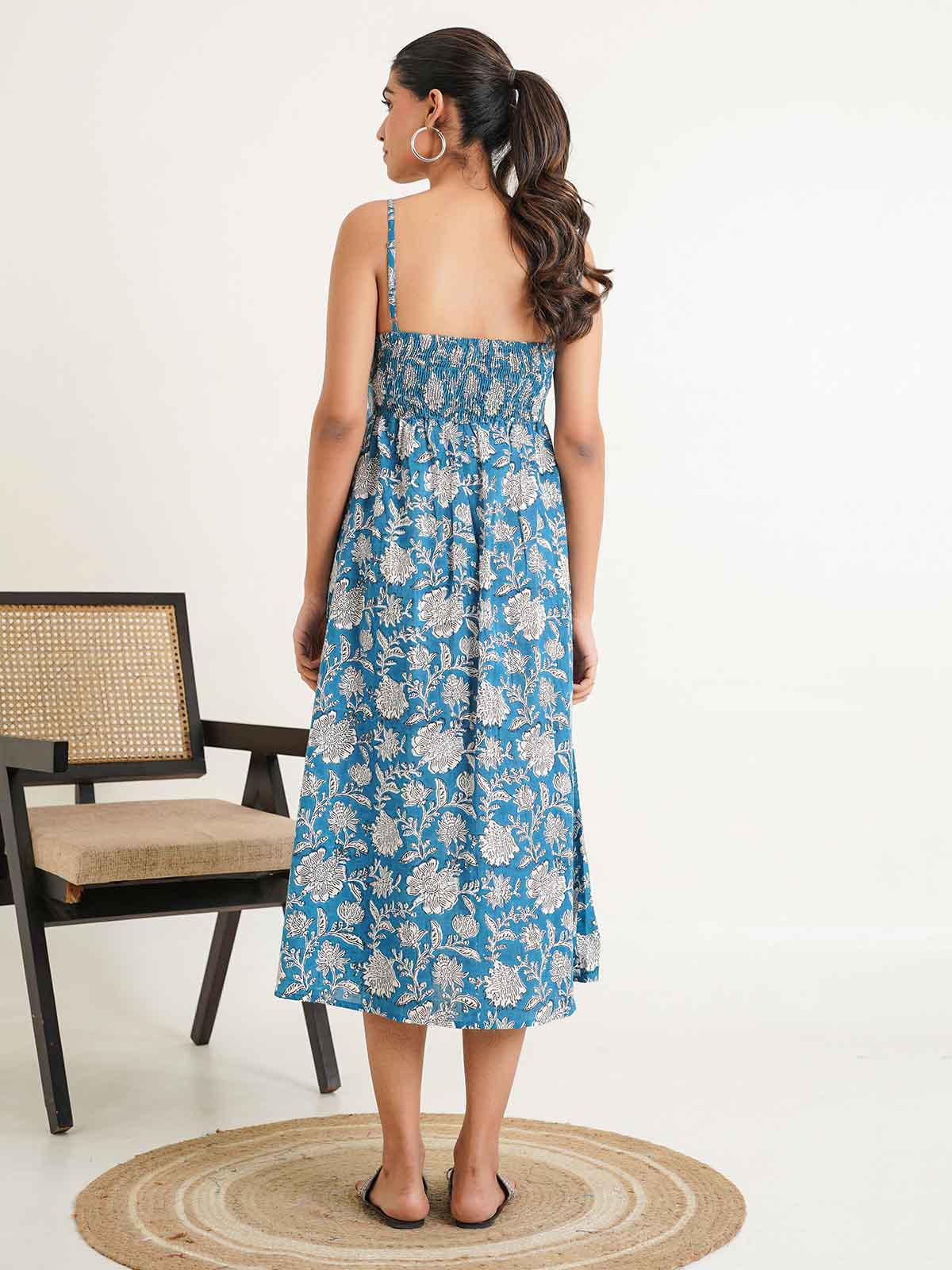 Sweetheart Dress Sapphire Blue