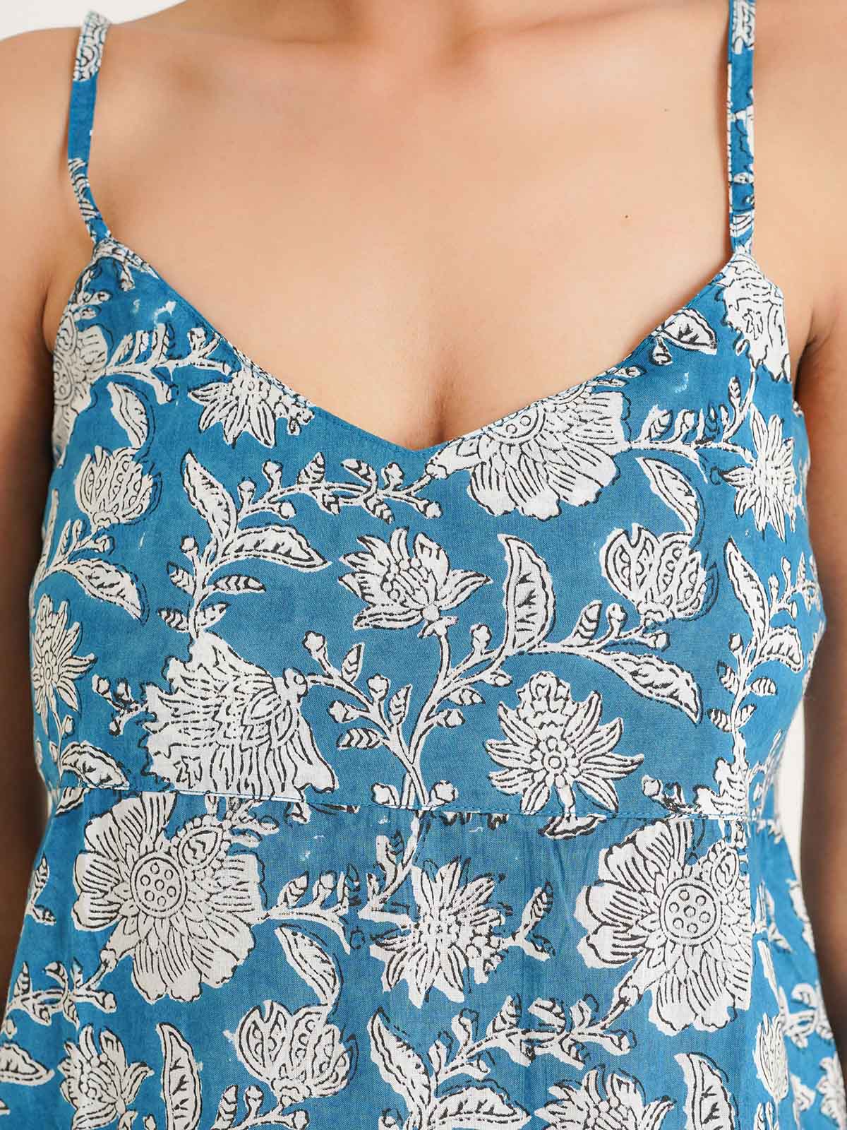Sweetheart Dress Sapphire Blue