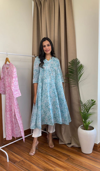 Seher Asmani Gathered Kurti - Goodhand