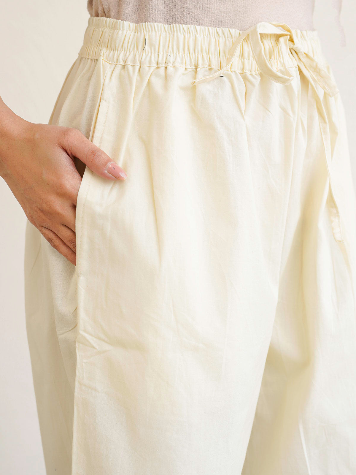 Cotton Printed Kantha Style Set For Women Black