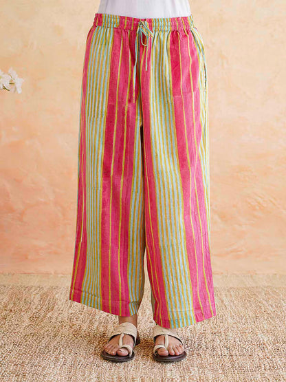 Classic Cotton Kurta Set For Women Yellow