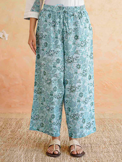 Classic Cotton Kurta Set For Women White