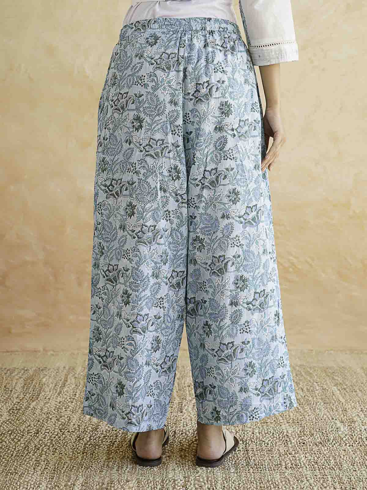 Classic Cotton Kurta Set For Women White