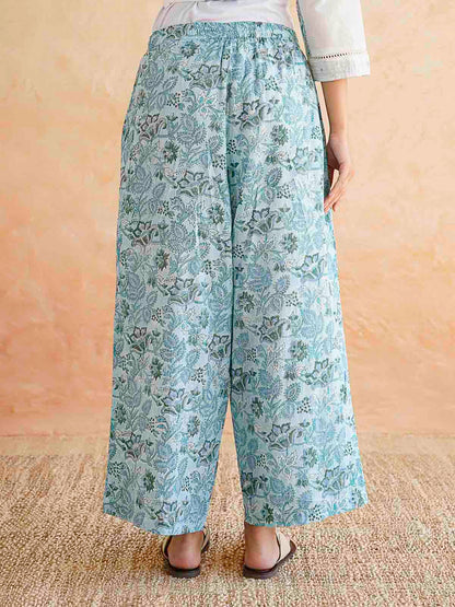 Classic Cotton Kurta Set For Women White
