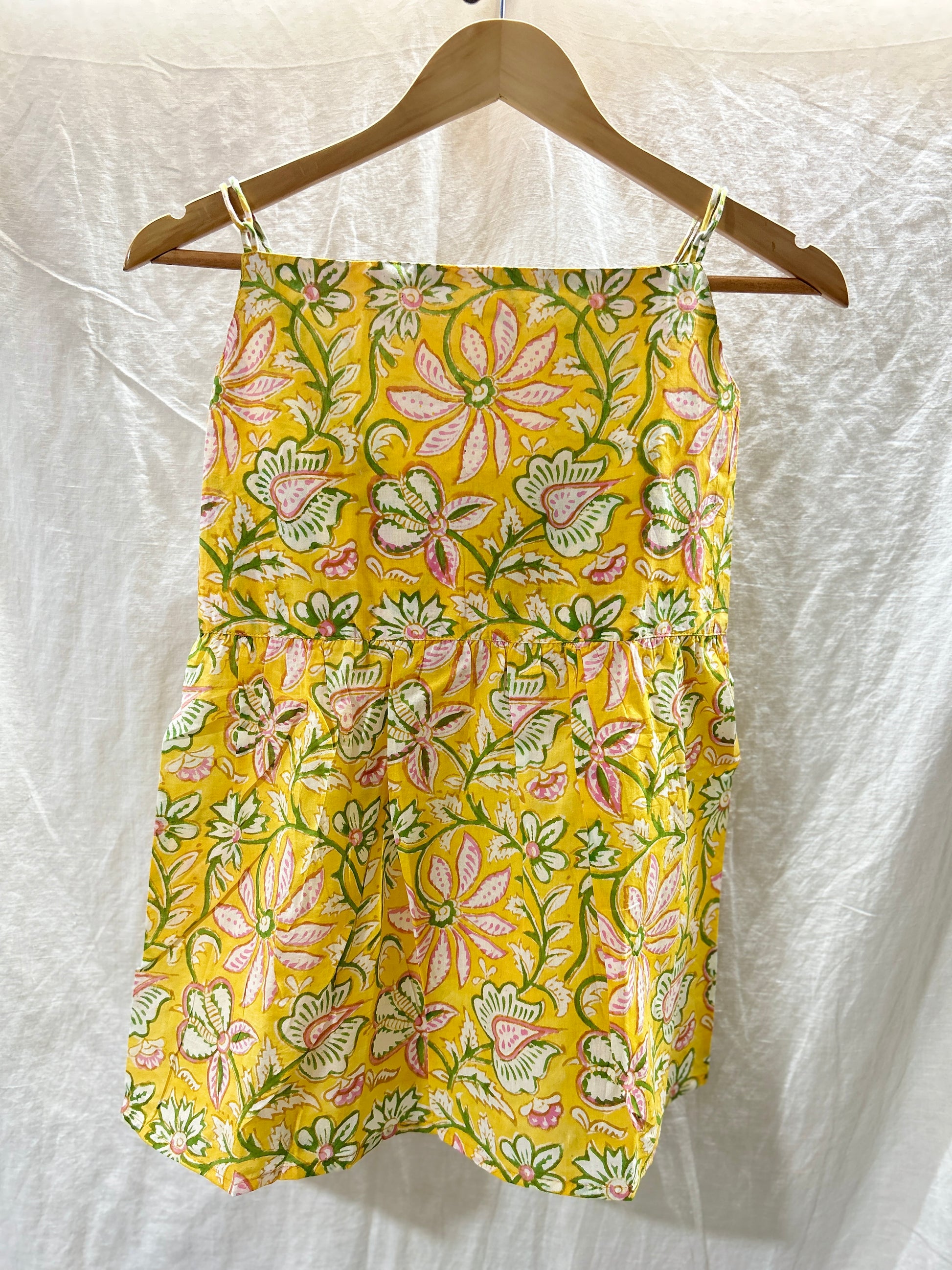 Strappy top yellow - Goodhand