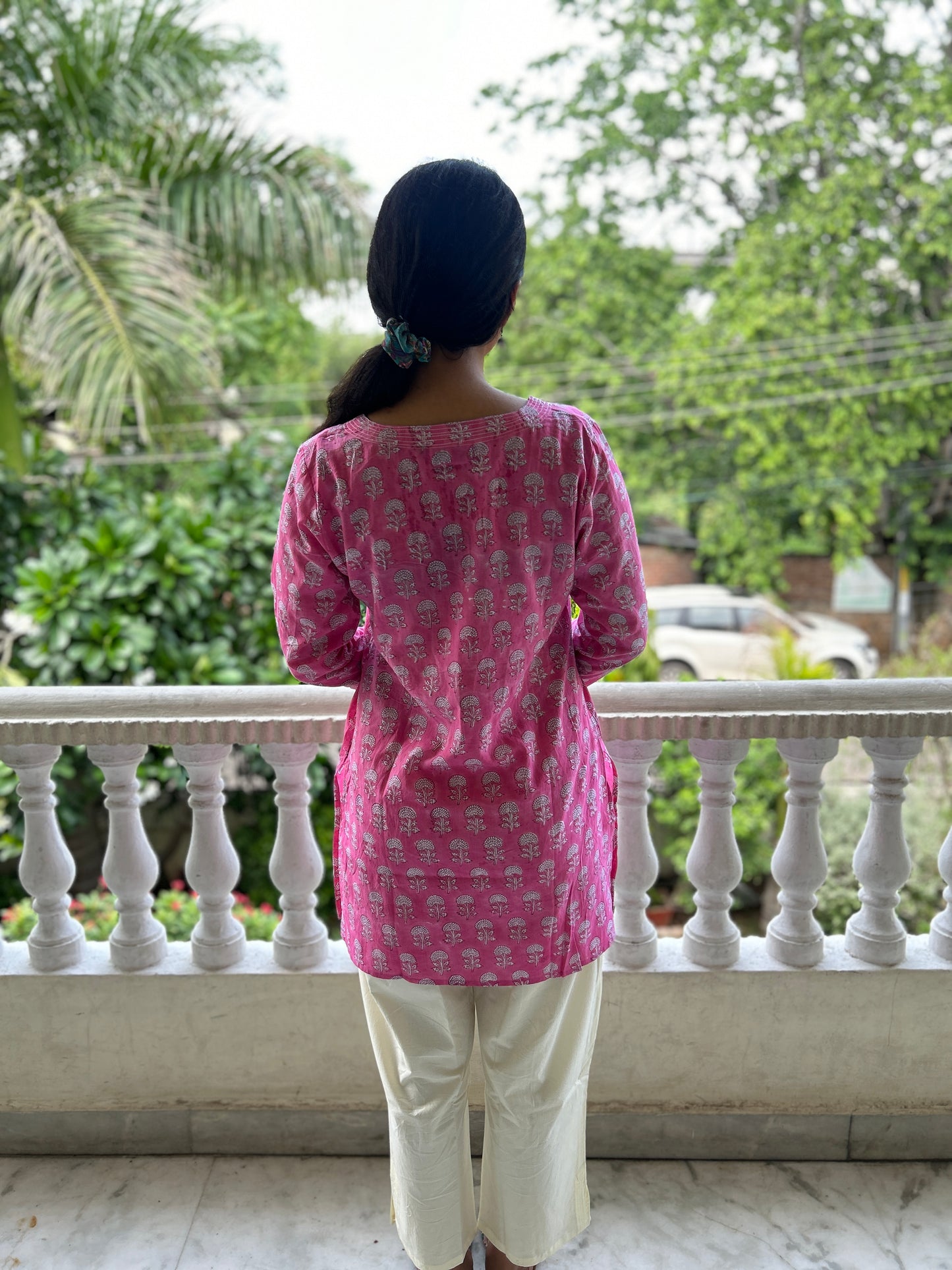 Gauhar kurti pink - Goodhand