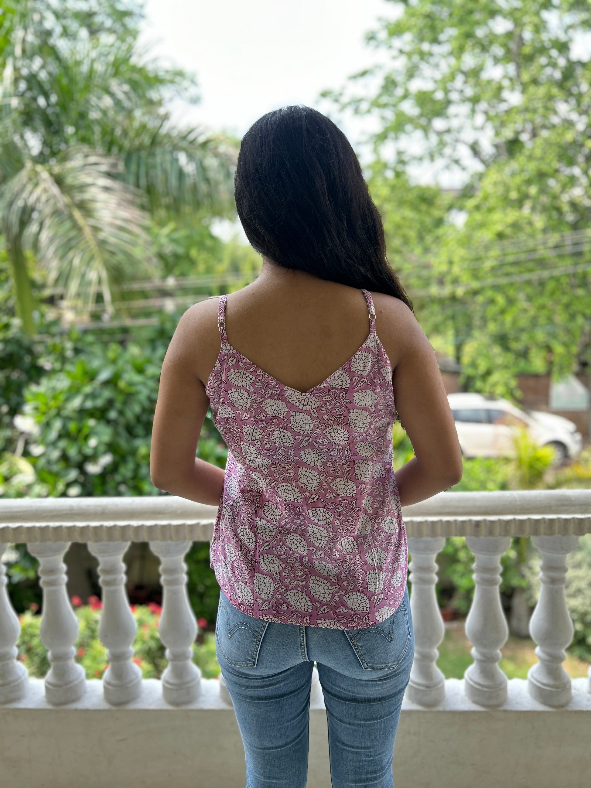 Cami top pink - Goodhand