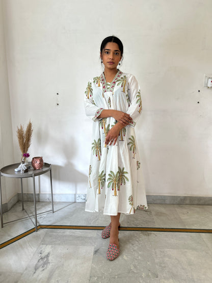 Mughal Dress white - Goodhand