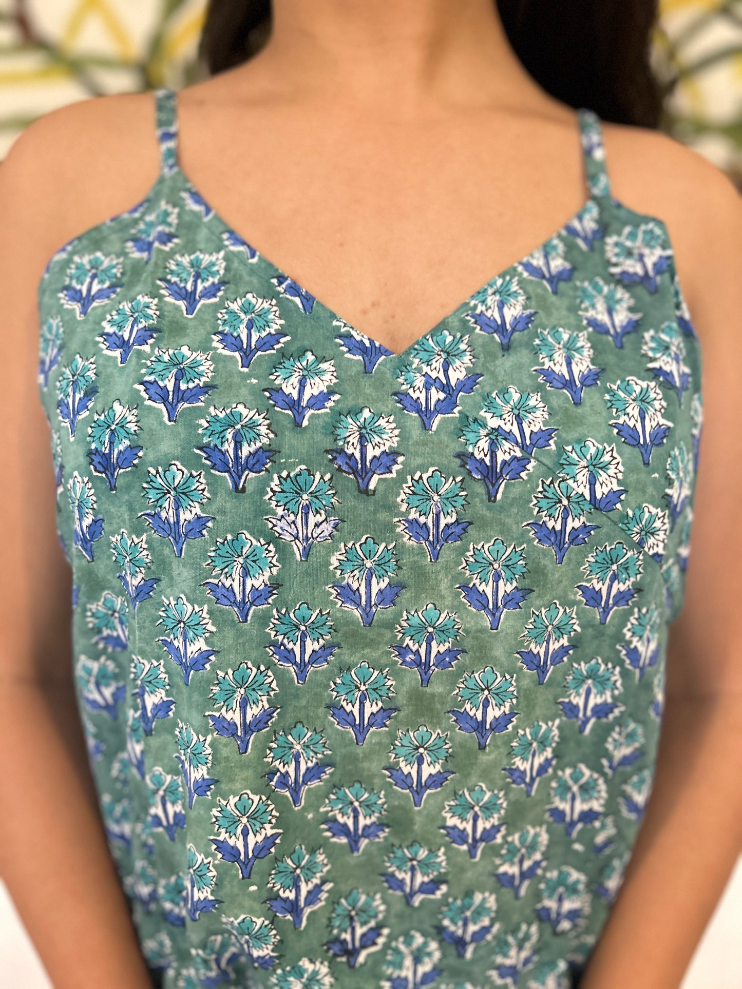 Cami top green - Goodhand