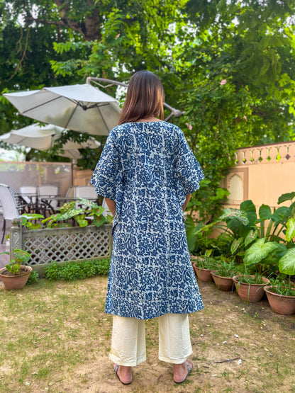 Tassel Kaftan Indigo - Goodhand