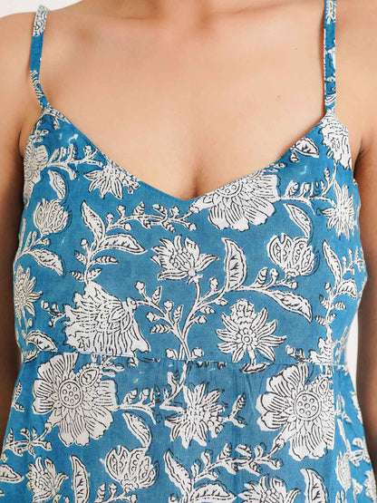 Sweetheart Dress Sapphire Blue