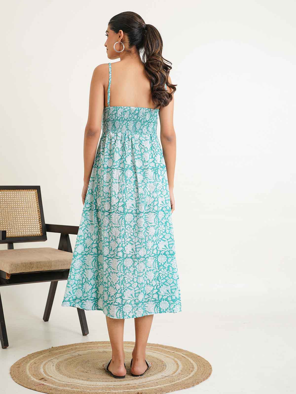 Sweetheart Dress Sea Green