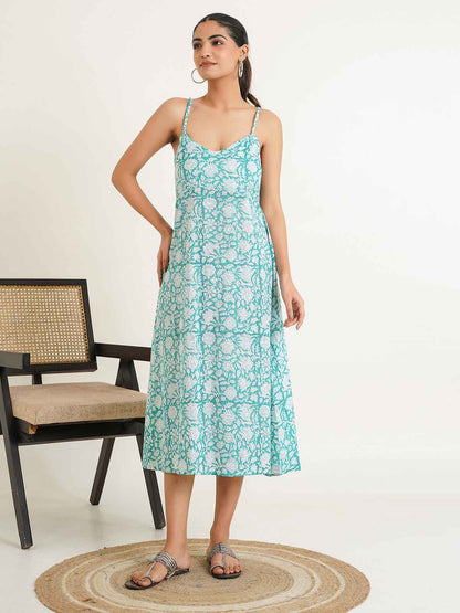 Sweetheart Dress Sea Green