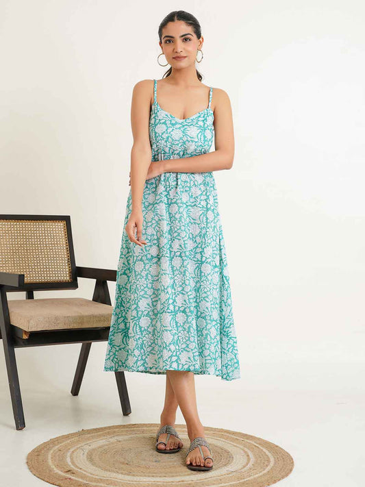 Sweetheart Dress Sea Green