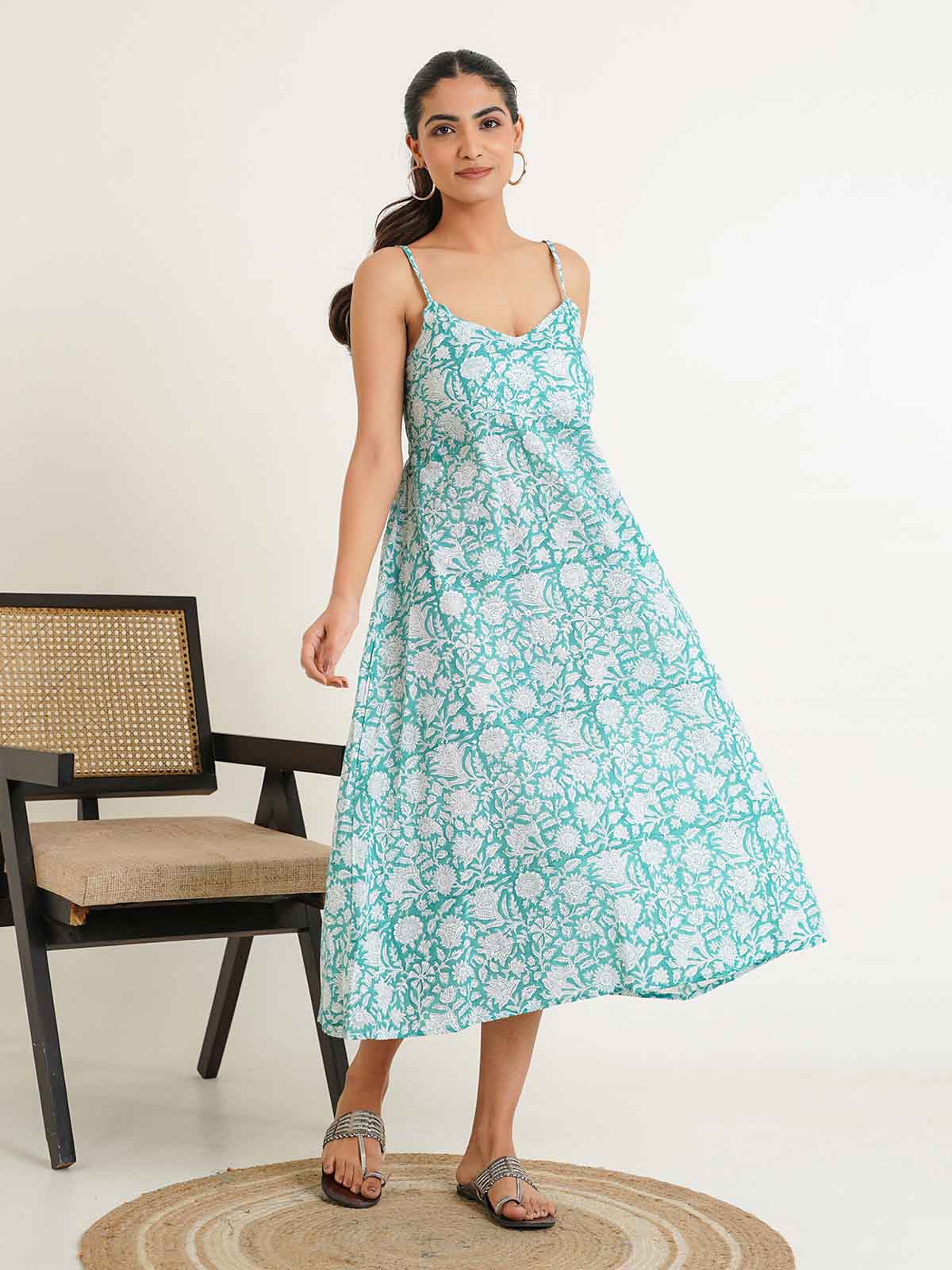 Sweetheart Dress Sea Green