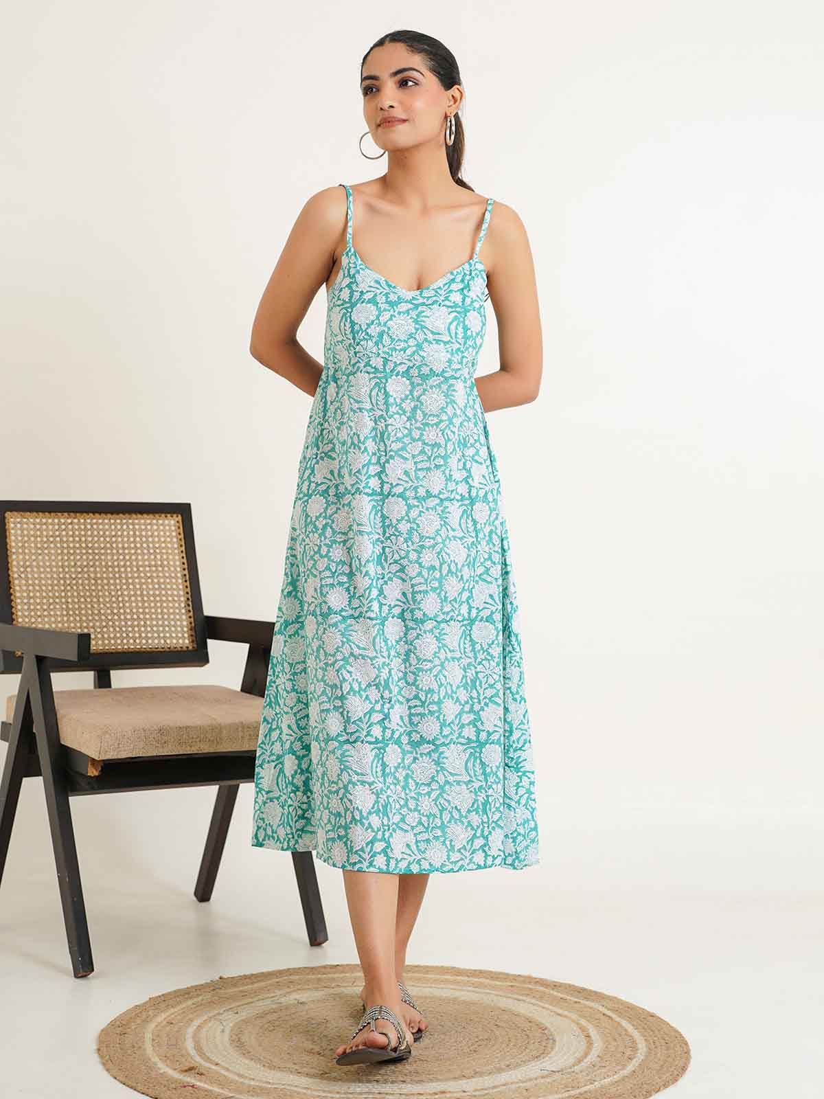 Sweetheart Dress Sea Green