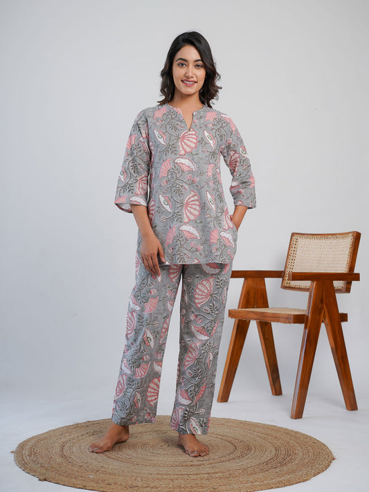 Lounge wear set grey - Goodhand