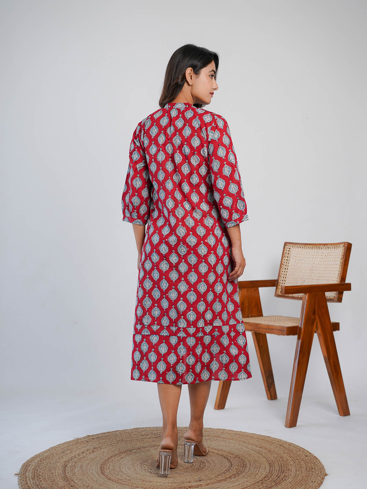 Kochi dress Red - Goodhand