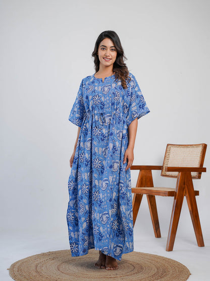 Mira Long kaftan Neelam - Goodhand