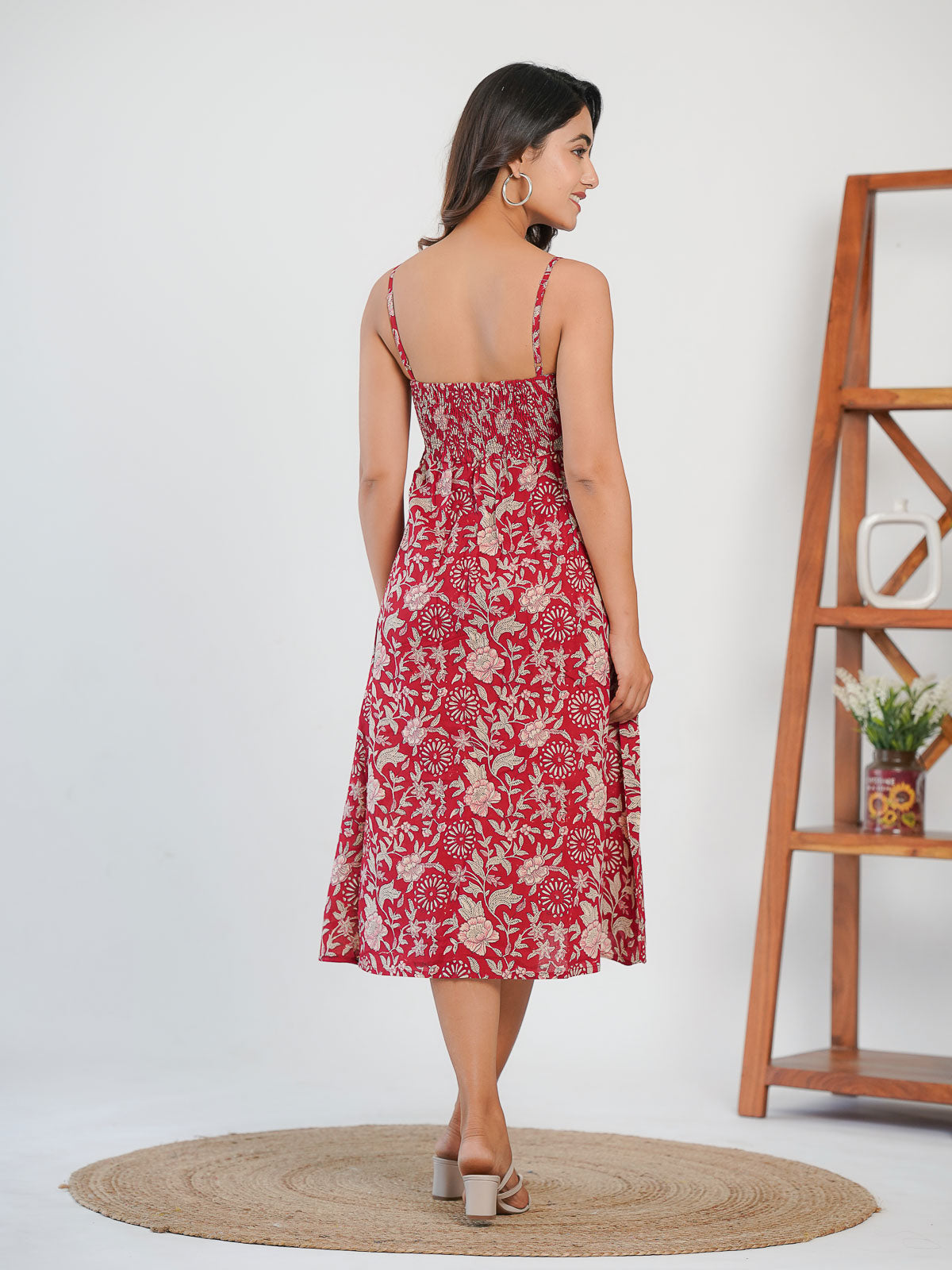 Premika Dress Red - Goodhand