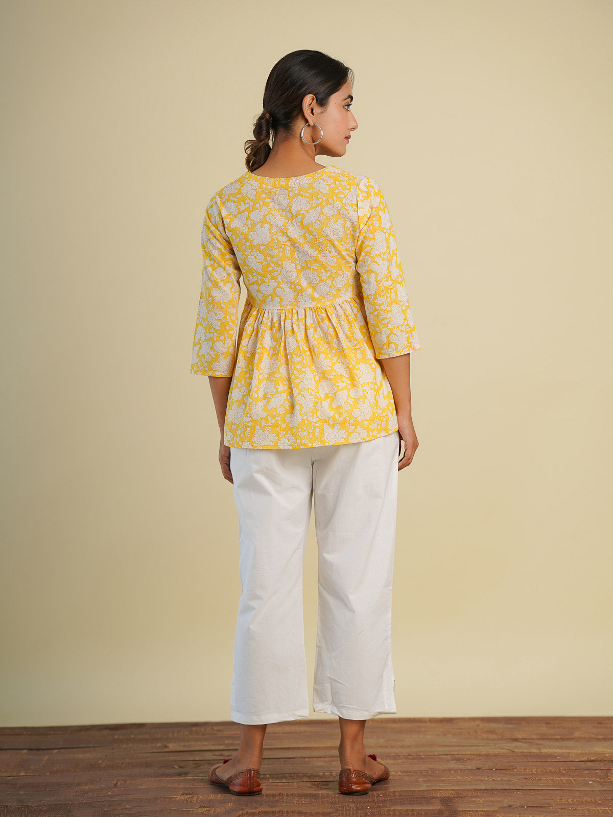 Bundi Empire Top Yellow - Goodhand