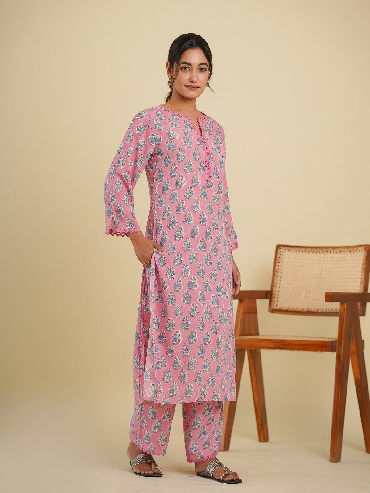 Bagh Set Pink - Goodhand