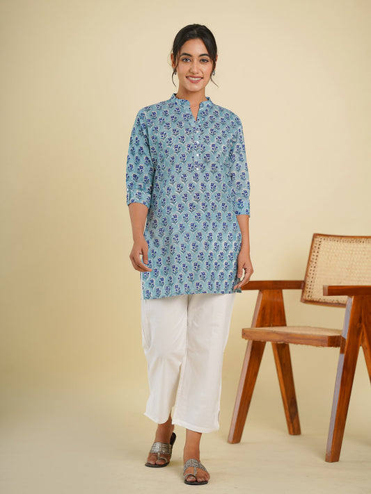 Short kurti Blue - Goodhand