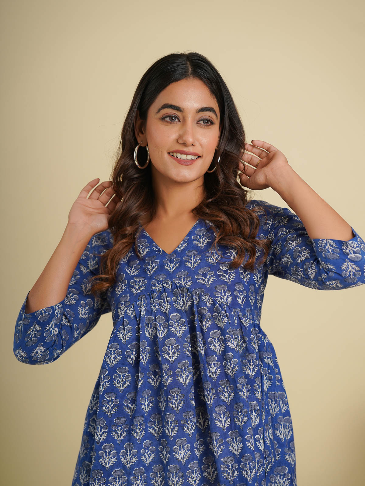 Bundi Empire Top Blue - Goodhand