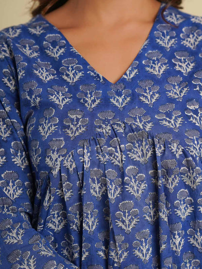 Bundi Empire Top Blue - Goodhand