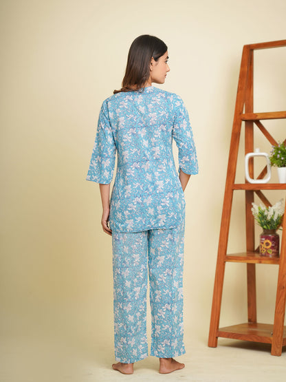 Lounge Wear Set light blue - Goodhand