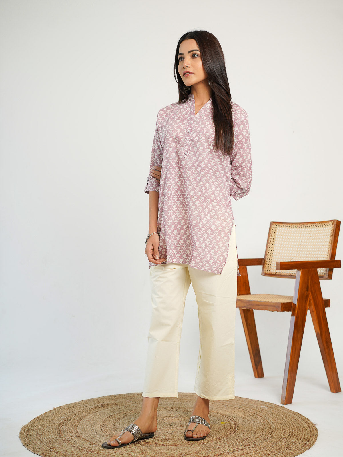 Short kurti Purple - Goodhand