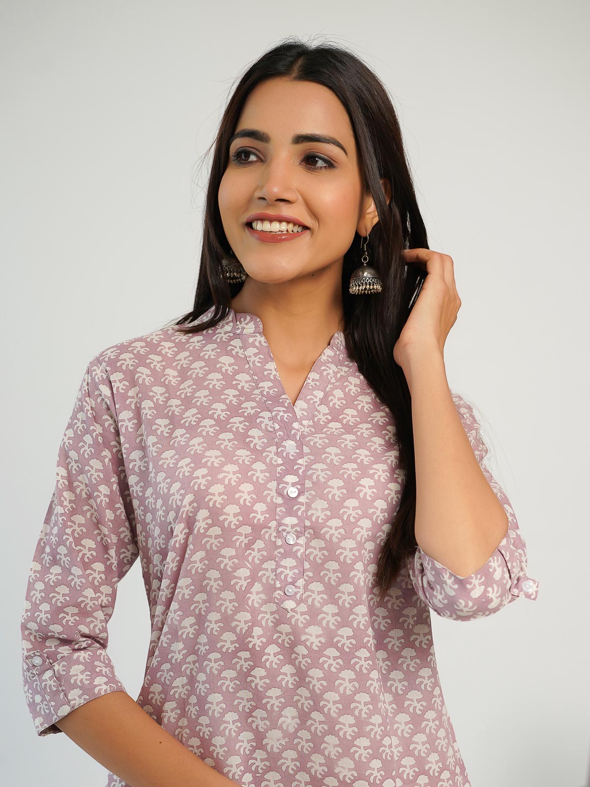 Short kurti Purple - Goodhand