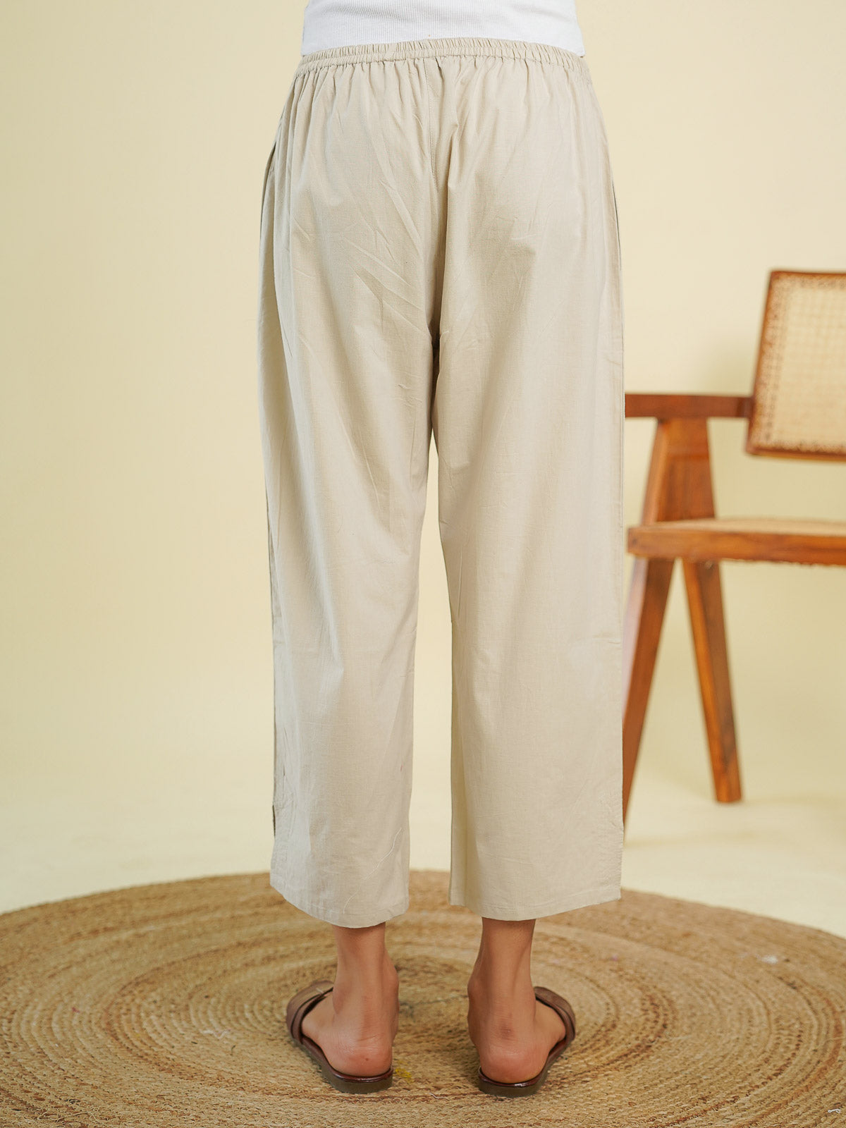 Ankle Length Pant Grey - Goodhand