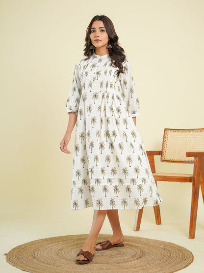 Kochi Dress Palm Tree - Goodhand