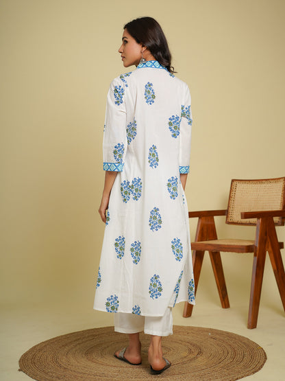 Aasmani Mughal Dress - Goodhand