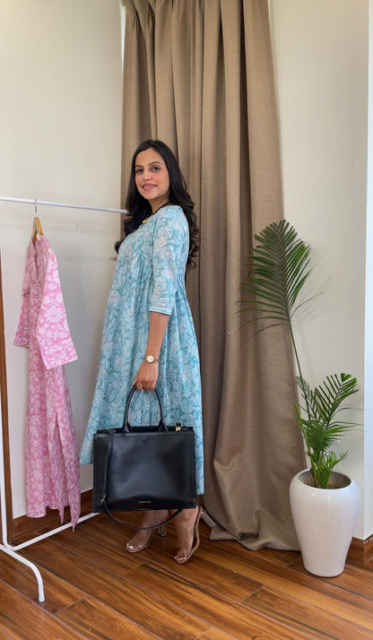 Seher Asmani Gathered Kurti - Goodhand